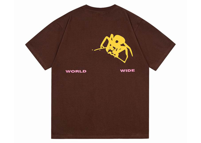Sp5der T-Shirt Thug Angel Black & Brown & Navy