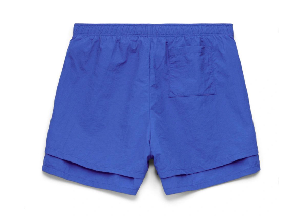 Sp5der OG Web Double Layer Short Blue White