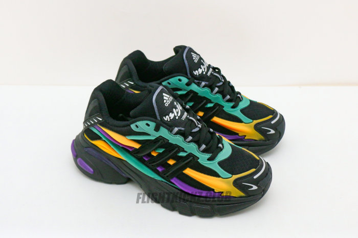 Pharrell Williams x Adidas Adistar Jellyfish Black Purple Onange