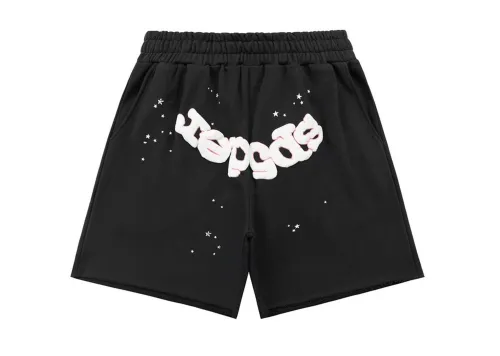 Sp5der OG Web Logo Sweatshort Black