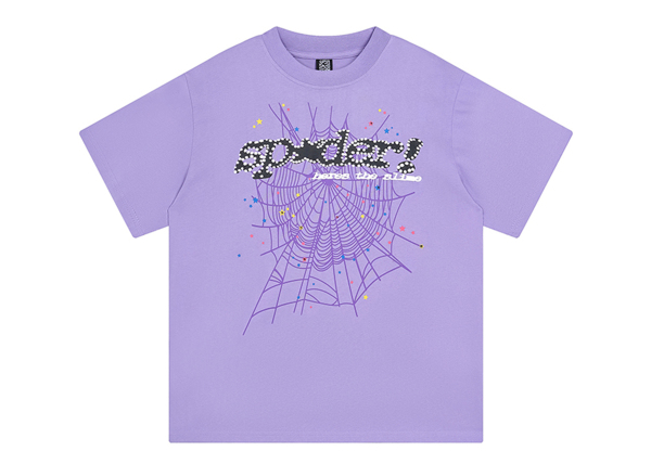 Sp5der T-Shirt Acai Purple