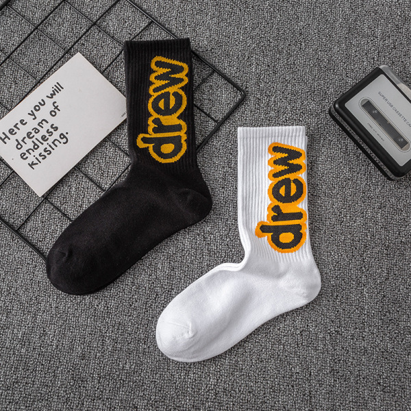Drew Letters Sock