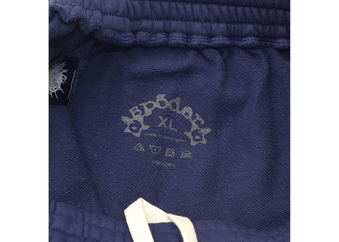 Sp5der OG Web Logo Sweatshort Navy