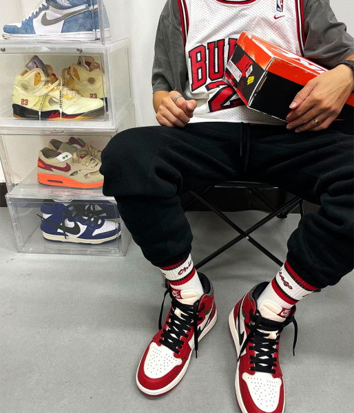 Air Jordan 1 Chicago Sock