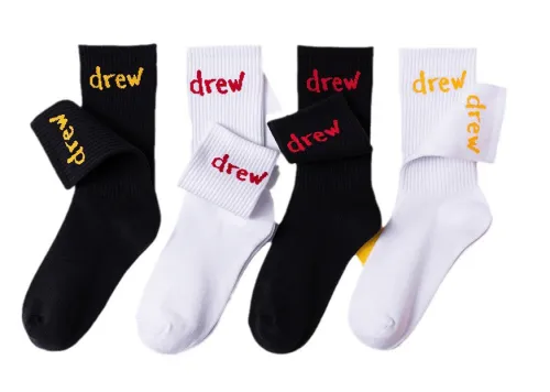 Drew Letters Sock