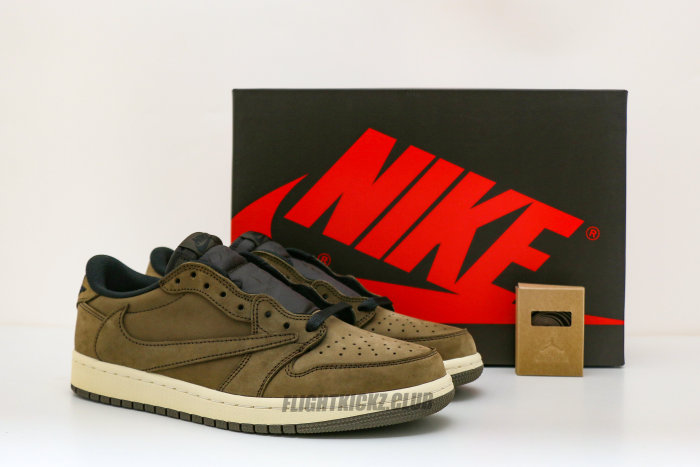 Travis Scott x Jordan 1 Low Velvet Brown Concept