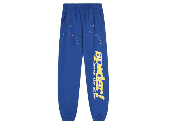 Sp5der TC Sweatpants Blue
