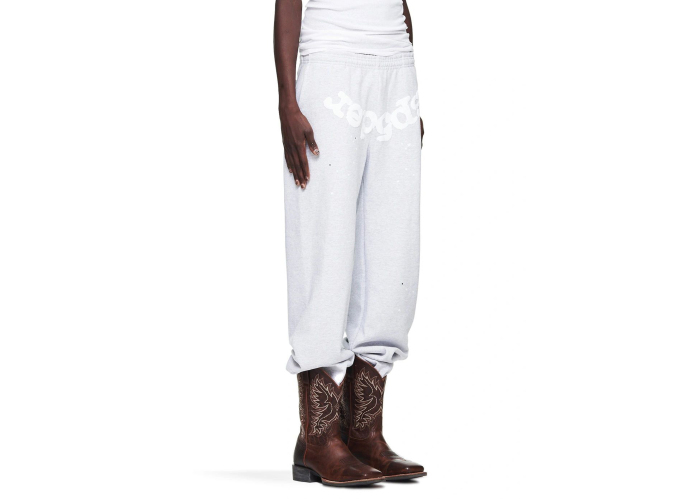 Sp5der Worldwide Sweatpant Gray
