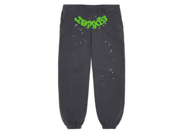 Sp5der Wait Web Sweatpant Slate Grey