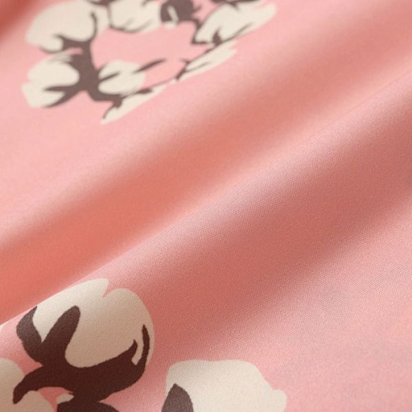 Denim Tears White Cotton Wreath Short-Sleeve Shirt Pink