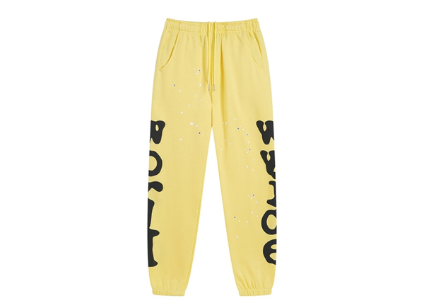 Sp5der Sweatpant Beluga Yellow