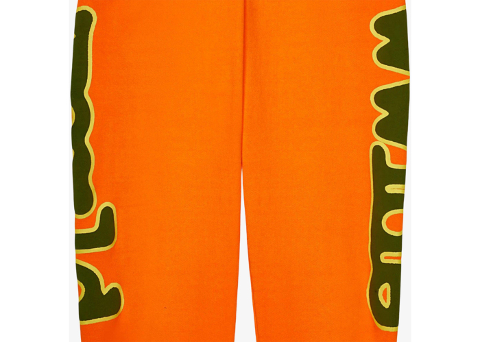 Sp5der World Beluga Sweatpants Orange