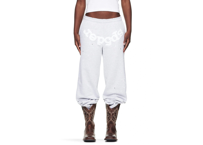 Sp5der Worldwide Sweatpant Gray