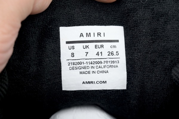 AMIRI Black Crystal MA-1