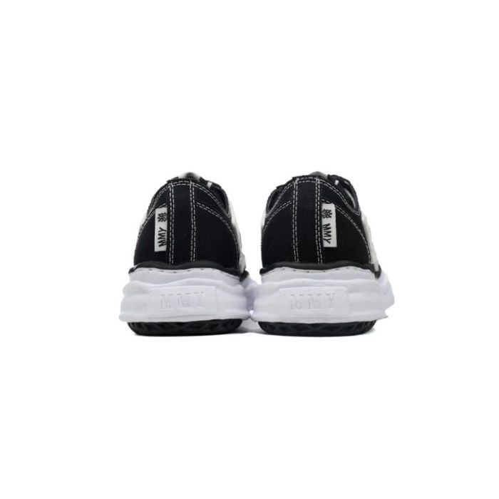 Mihara Yasuhiro x AMIRI Skel-Top Low Black