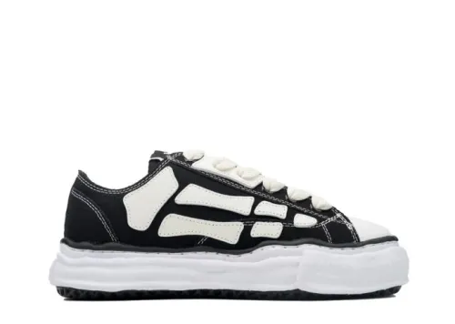 Mihara Yasuhiro x AMIRI Skel-Top Low Black