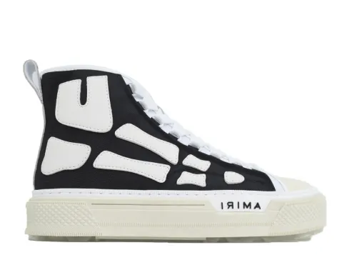 Amiri Skel Court Hi Black White