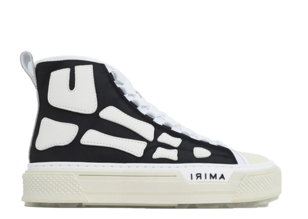 Amiri Skel Court Hi Black White