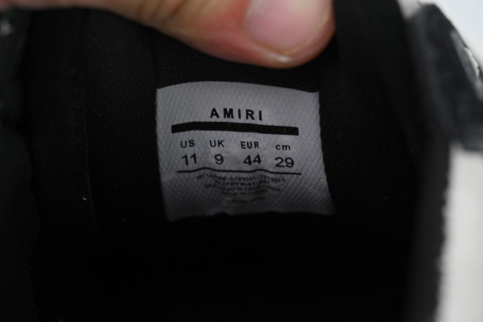 Amiri Sunset Skate Low Black Grey