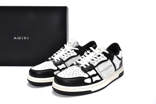 Amiri Skel Top Low 'Black White'