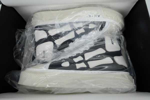 Amiri Skel Court Hi Black White