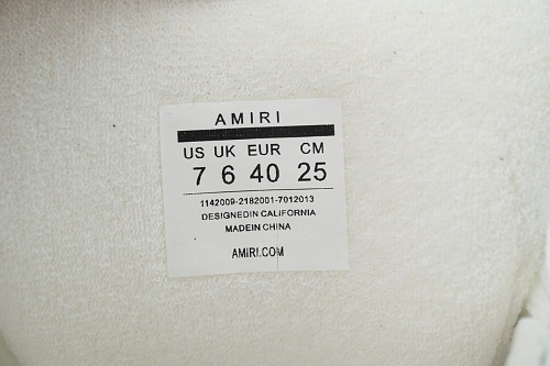 Amiri MA-1 'White'