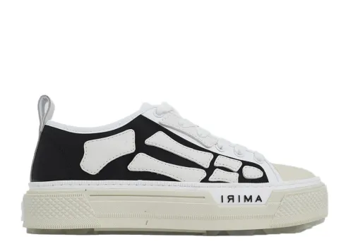 Amiri Skel Court Low Black White
