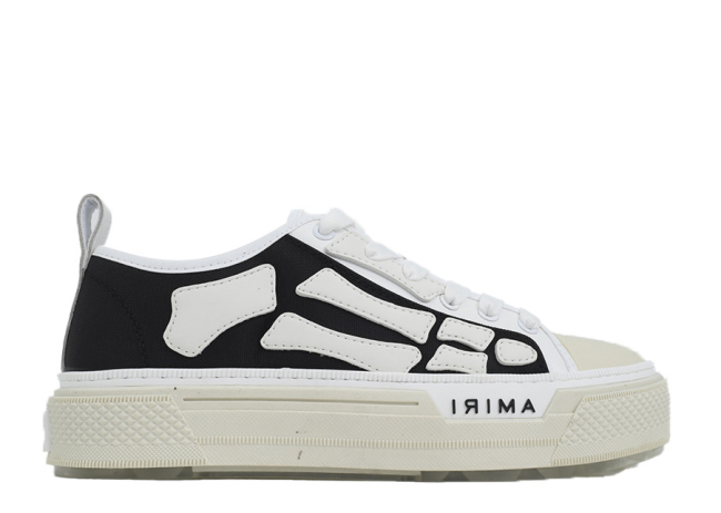 Amiri Skel Court Low Black White