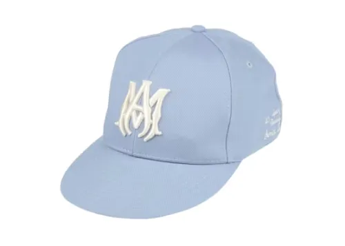 AMIRI MA Logo Cap Light Blue