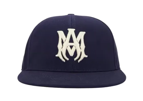 AMIRI MA Fitted Cap Blue