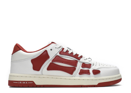 Amiri Skel Top Low 'White Red'