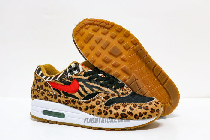 Nike Air Max 1 atmos Animal Pack 2.0 (Animal Print Box) 2018（A1）