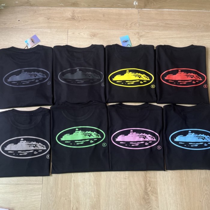 Corteiz OG Island Tee 'Black/Yellow'