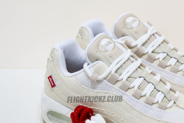 Levi's x Nike Air Max 95 OG 'Light Orewood Brown'（A1）
