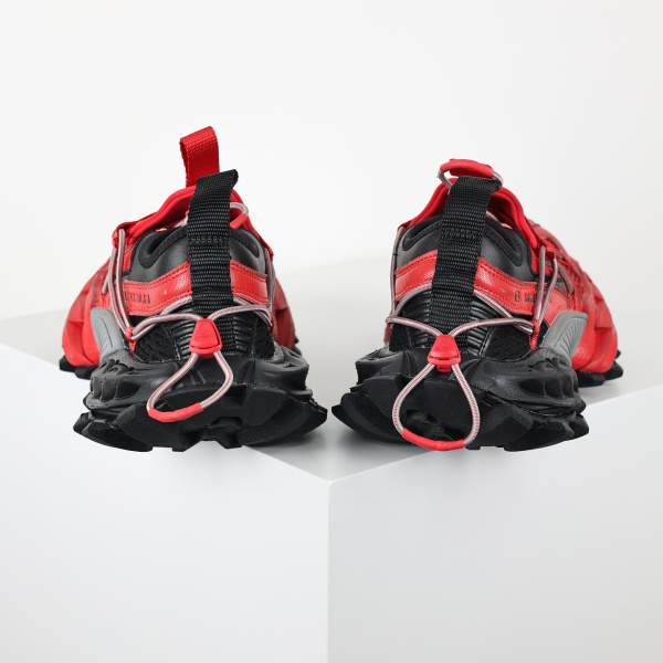 Balenciaga Hike Sneaker in Red/Black