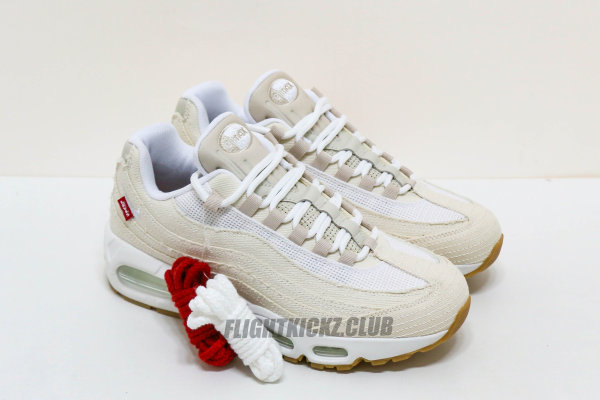 Levi's x Nike Air Max 95 OG 'Light Orewood Brown'（A1）