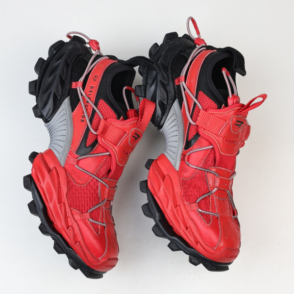 Balenciaga Hike Sneaker in Red/Black