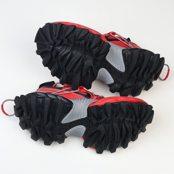 Balenciaga Hike Sneaker in Red/Black