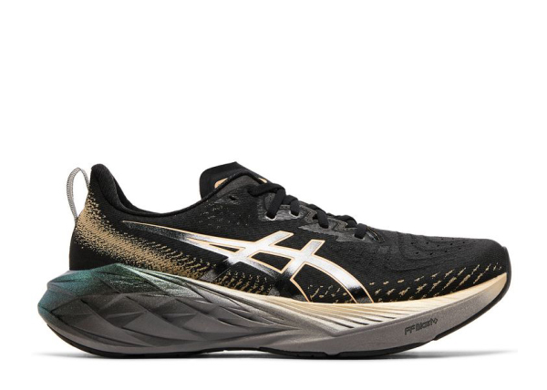 ASICS Novablast 4 Platinum 'Black Champagne'