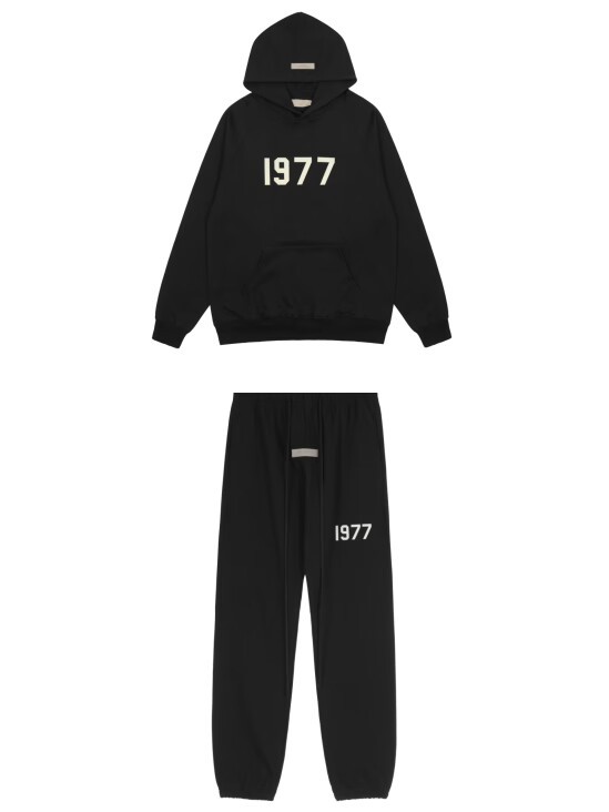 Fear of God Hoodie & Sweatpant Set -1511 Black