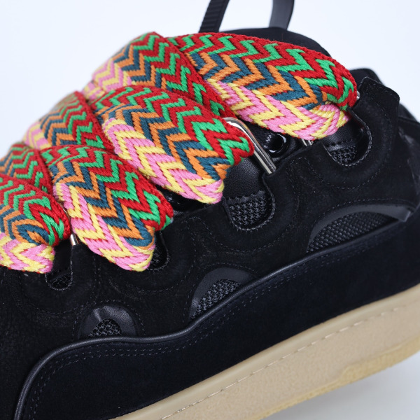 Lanvin Leather Curb Black Gum