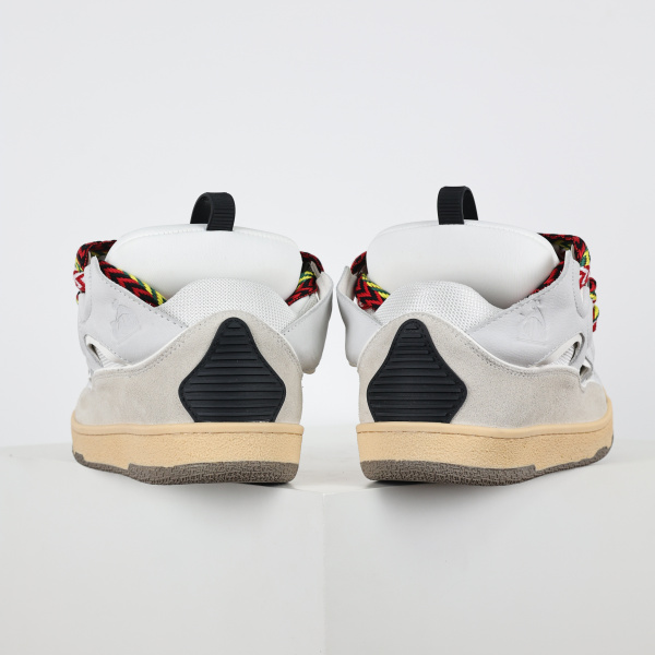 Lanvin Leather Curb White