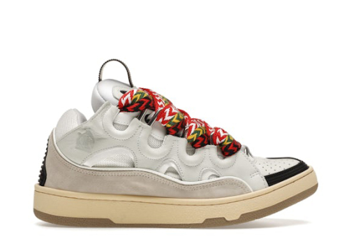 Lanvin Wmns Curb  White Ivory Black