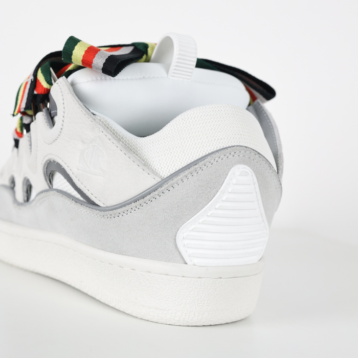 Lanvin Leather Curb White Multi