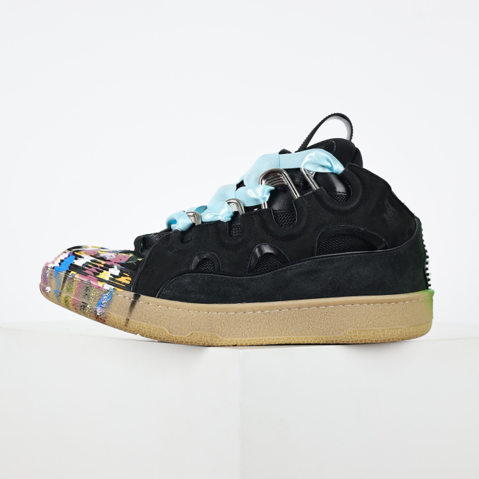 Lanvin Leather Curb Gallery Dept. Black Multi