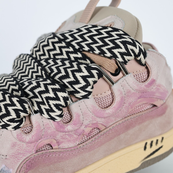 Lanvin Leather Curb Gallery Dept. Pale Pink Multi