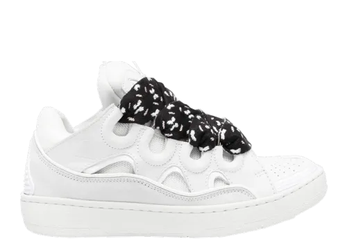 L@nvin Wmns Curb Sneakers 'White Black'