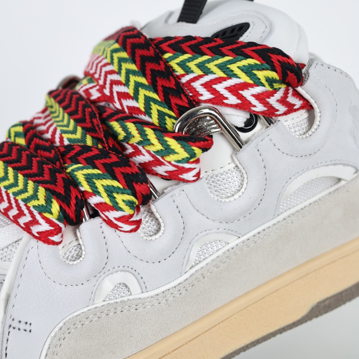 Lanvin Leather Curb White