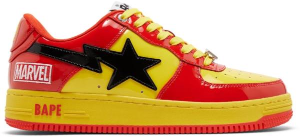 Marvel x BAPE Bapesta 'Iron Man'