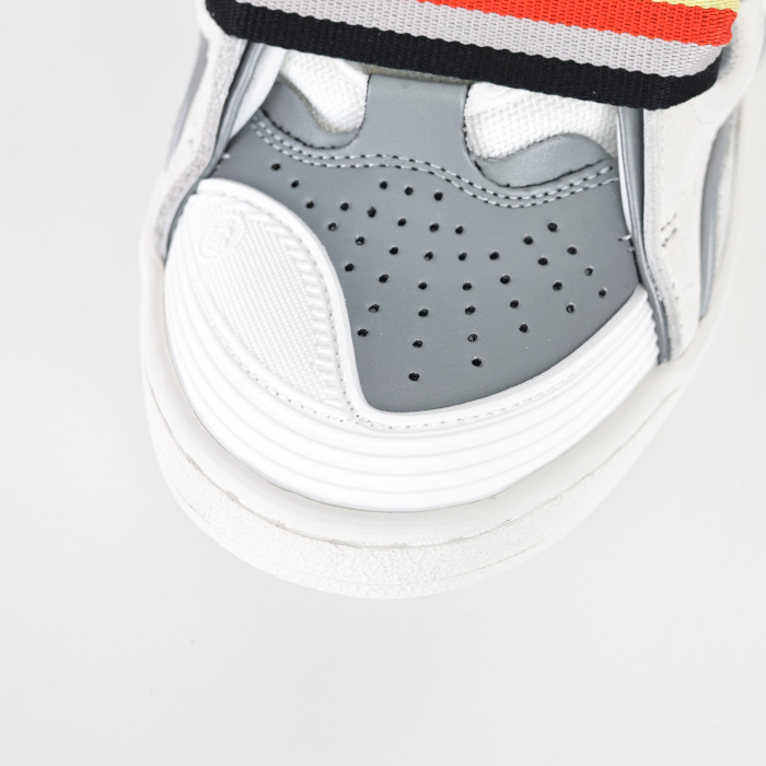 Lanvin Leather Curb White Multi